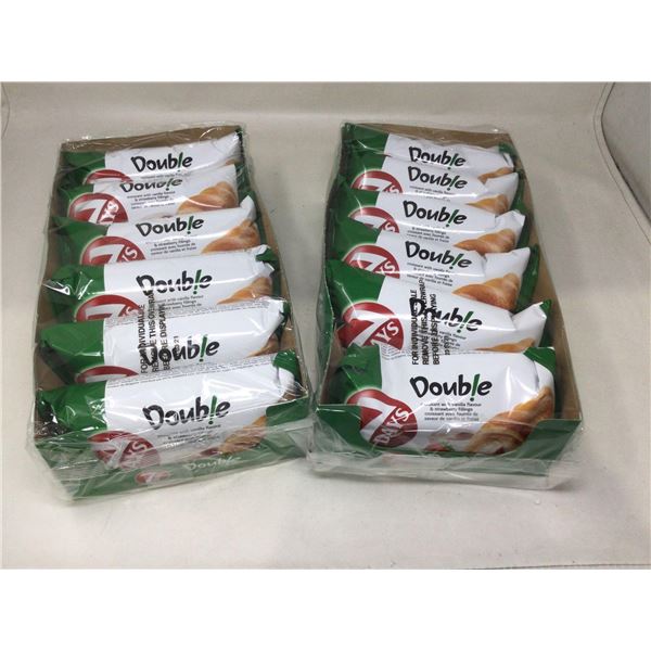 7Days Double Croissant with Vanilla and Strawberry Fillings (2 x 6- 75g)