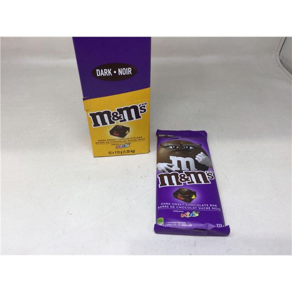 M&M's Dark Sweet Chocolate Bar (12 x 113g)