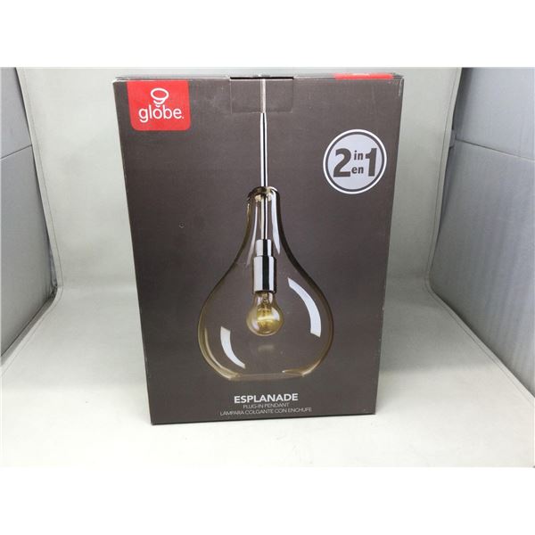 Globe 2-in-1 Plug in Pendant