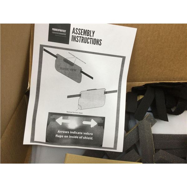 Case of Primex Face Shields