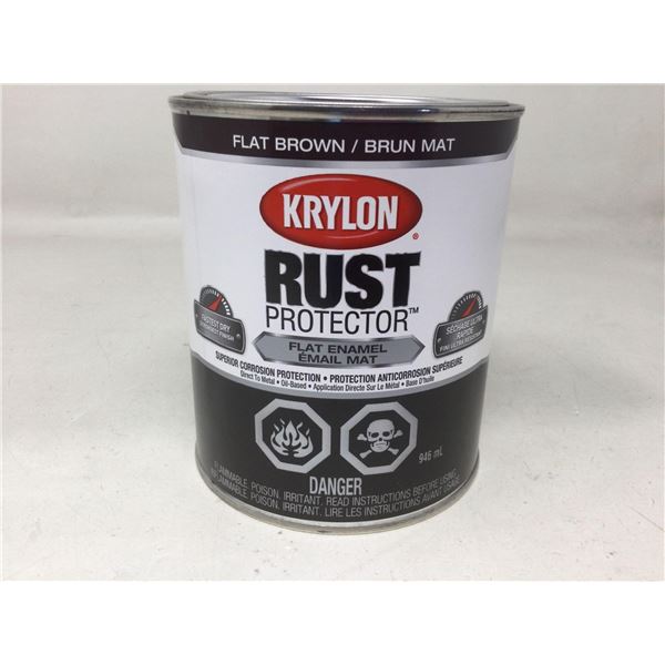 Krylon Rust Protector- Flat Brown (946ml)