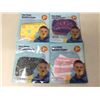 Image 1 : Assorted Kids Face Masks (4ct)