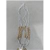 Image 3 : White beaded shell necklace