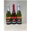 Image 1 : Lot of 3 x 750ml Organic sparkling juice