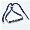 Image 1 : Silver Iolite(5.2ct) Rhodium Plated Thread Bracelet Bracelet (~weight 5.2g), Suggested Retail Value 