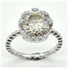 Image 1 : Silver Certified Moissanite(Round 10 Mm)(3.85ct) Rhodium Plated Test And Looks Better Than Diamond (