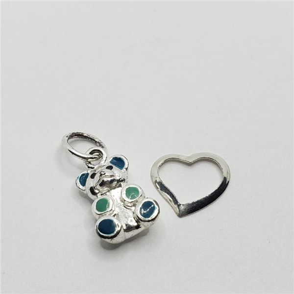 Silver Lots Of 2 Pendant, Suggested Retail Value $80