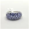 Image 1 : Silver Tanzanite(2.1ct) Ring (~weight 7.86g), Suggested Retail Value $200