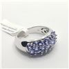 Image 2 : Silver Tanzanite(2.1ct) Ring (~weight 7.86g), Suggested Retail Value $200