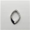 Image 1 : Silver Diamond Pendant (~weight 2.07g), Suggested Retail Value $150