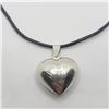 Image 1 : Silver Heart Shape 20" Necklace (~weight 3.3g), Suggested Retail Value $120