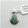 Image 1 : Silver Emerald(1.3ct) Pendant (~weight 1.58g), Suggested Retail Value $80