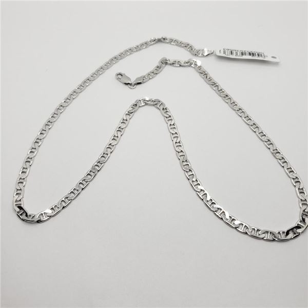 Silver 20.14G 22" Gucci Link Necklace, Suggested Retail Value $99