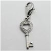 Image 1 : Silver Cubic Zirconia Pendant (~weight 1.43g), Suggested Retail Value $80