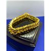 Image 4 : Gents 14K GP Heavy Chain Link Bracelet