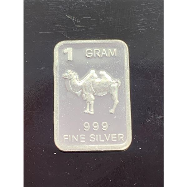 .999 Fine Sliver Wafer Bar (1g)