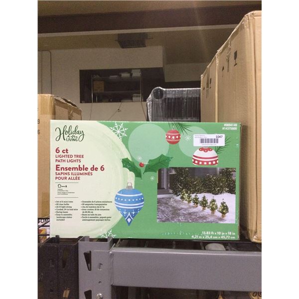 Holiday Living 6 Lighted Tree Path Lights