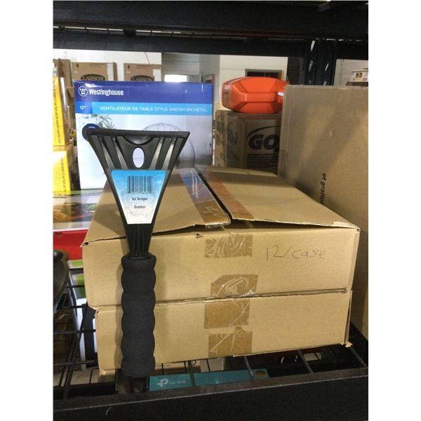 Case of 12 Ice Scrapers Lot of 2
