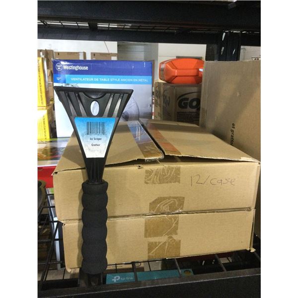 Case of 12 Ice Scrapers Lot of 2