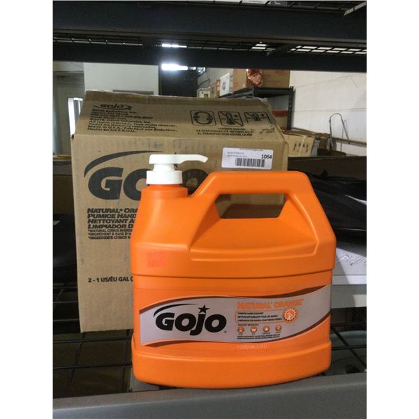 Case of Gojo Natural Orange Pumice Hand Cleaner (2 x 3.78L)