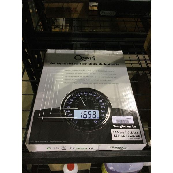 Ozeri Digital Bath Scale