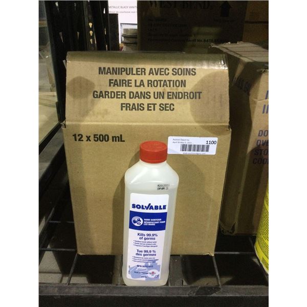 Case of Solvable Hand Sanitizer (12 x 473mL)