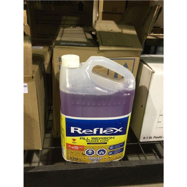 Case of Reflex All Season Windshield Washer Fluid (4 x 3.78L)