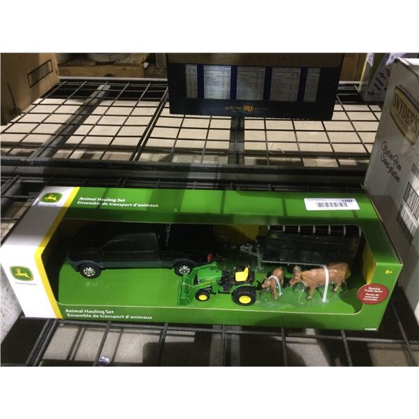 John Deere Animal Hauling Toy Set