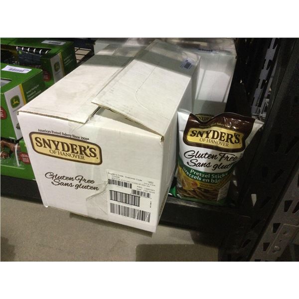 Case of Snyder's Honey Mustard and Onion Pretzel Sticks (12 x 220g)
