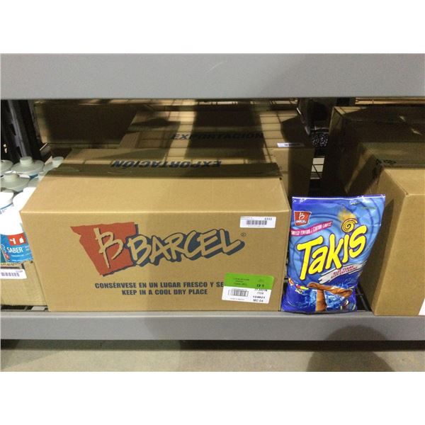 Case of Takis Blue Flame Rolled Tortilla Chips (12 x 280g)