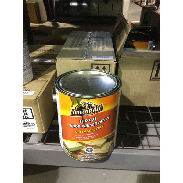 Case of Armor All End Cut Wood Preservative Green Solution (2 x 3.5L)