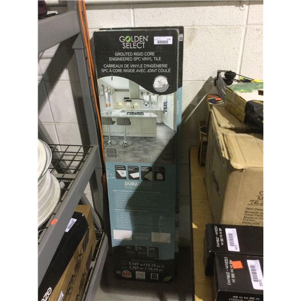 Golden Select Grouted Rigid Core Engineered SPC Vinyl Tile 3 Planks/Box 12.13 sq ft (48.03in L x 12.