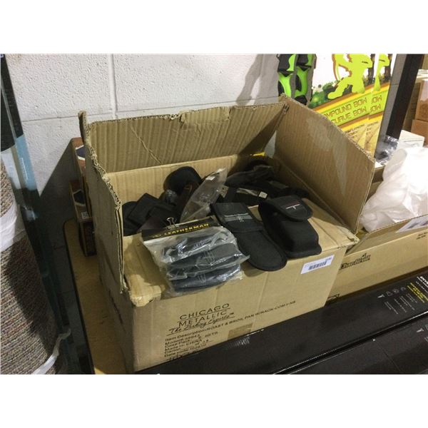 Case of Assorted Pocket Knife Sheaths