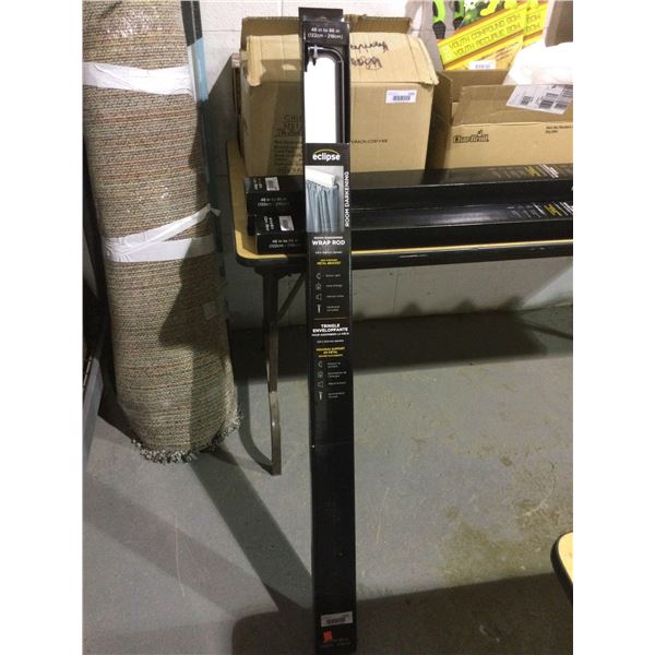 Eclipse Room Darkening Wrap Rod (48in to 86in)