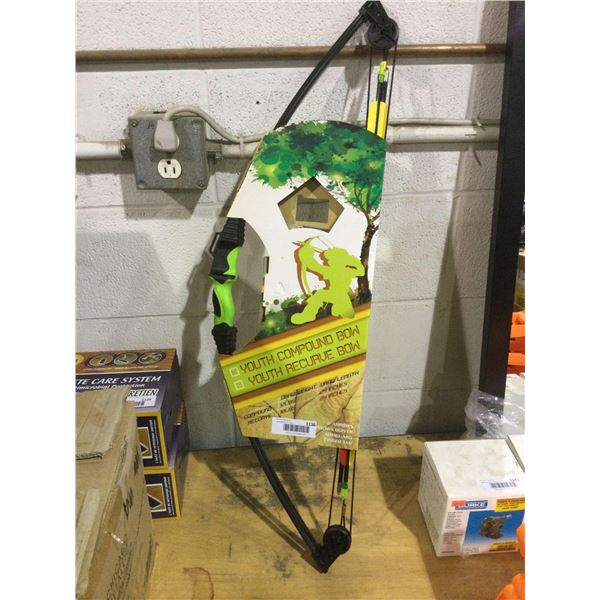 Youth Compound Bow w/ 2 Arrows