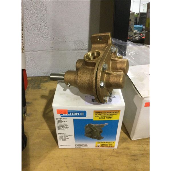 Burcam Brass Gear Pump - Model: 700721-3/4