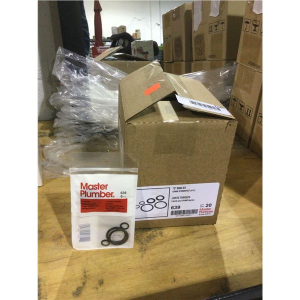 Case of ~20 Master Plumber O Ring Kits