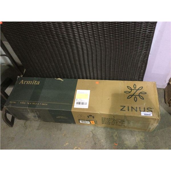 Zinus Armita Metal Smart 7in King Size Box Spring
