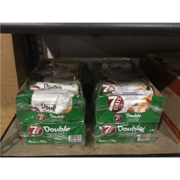 7 Days Vanilla Strawberry Filled Croissants (4 x 6 x 75g)