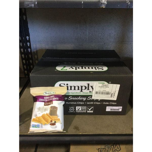 Case of Simply 7 BBQ Quinoa Chips (24 x 0.8oz)