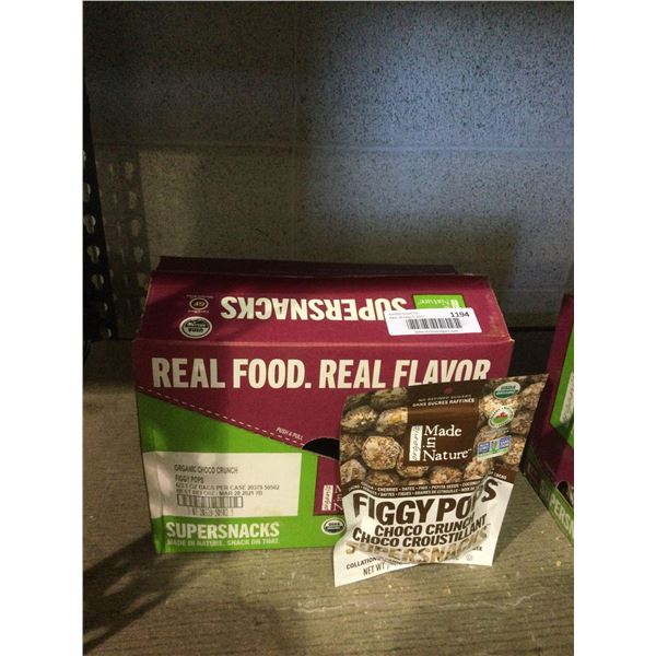 Case of Made in Nature Choco Crunch Figgy Pops (6 x 88g)