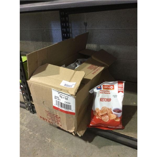 Case of Circle K Ketchup Chips (11 x 66g)