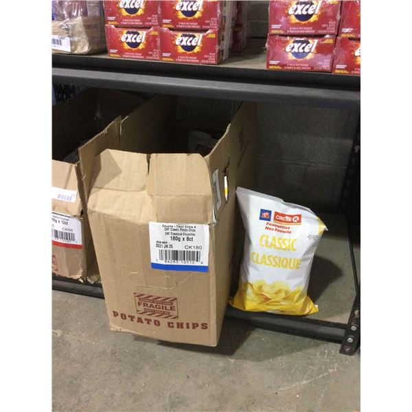 Case of Circle K Classic Chips (5 x 180g)