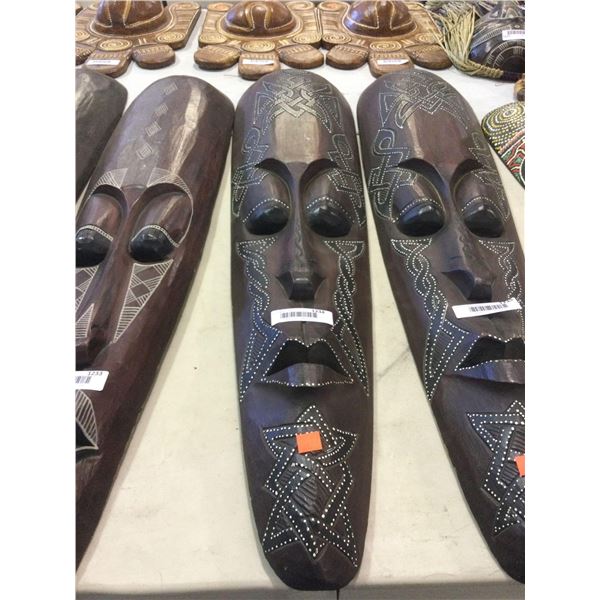 Decorative Wooden Mask 40in