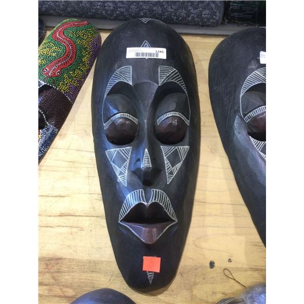 Decorative Wooden Mask 19in