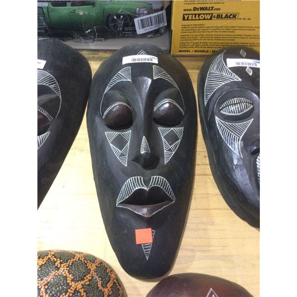 Decorative Wooden Mask 19in