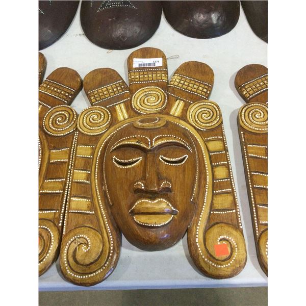 Decorative Wooden Mask 20in