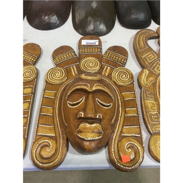 Decorative Wooden Mask 20in