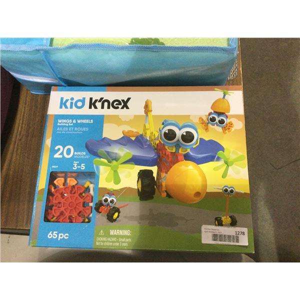 Kid K'nex Wings and Wheels Building Set