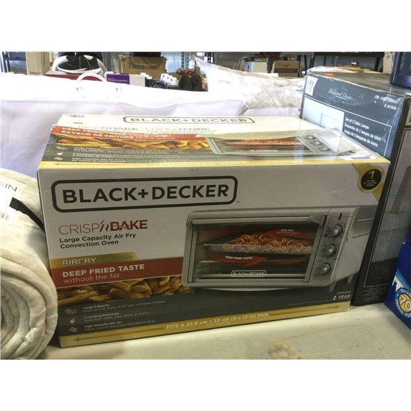 Black and Decker Crisp N Bake Large Capacity Air Fry Convection Oven